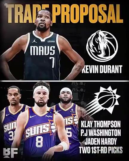 和歐文濃眉組三巨？美媒：獨(dú)行俠可用克萊+PJ+哈迪+倆首輪換KD-